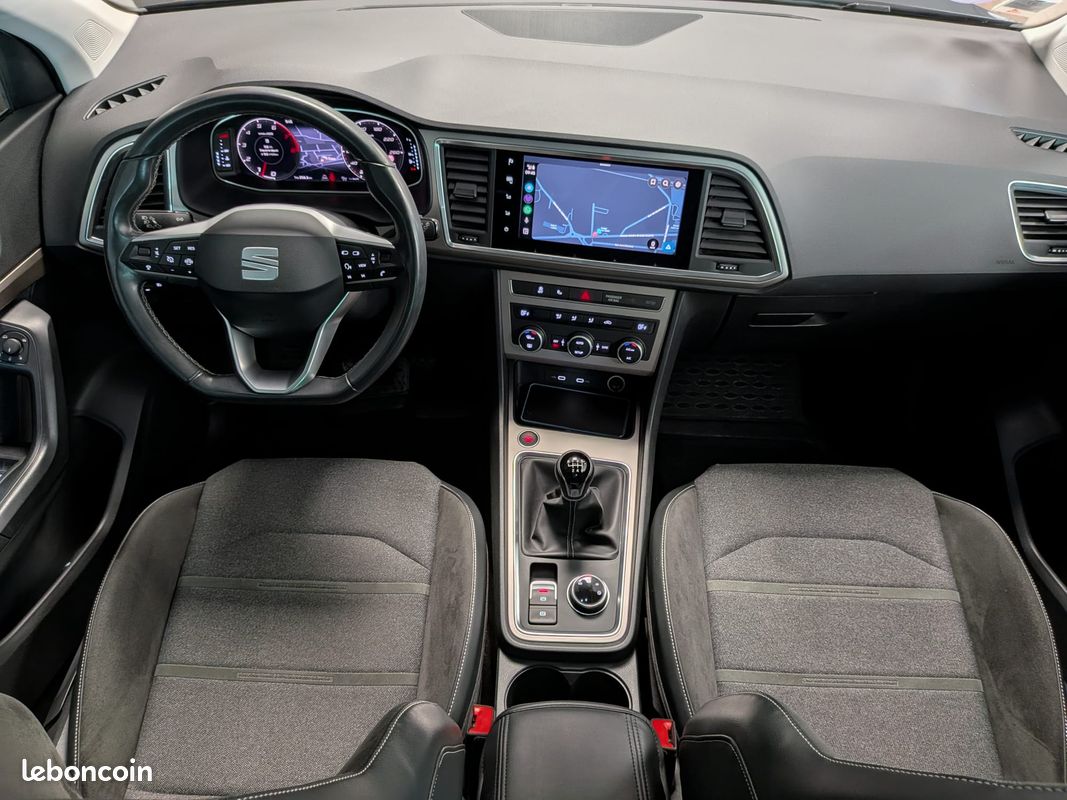 Seat ateca 1.5 tsi 150 xperience s&s - carplay - camera 360 - suivi entretien (image 3)