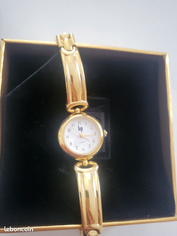 Montre Lip rare acier/ or (image 5)