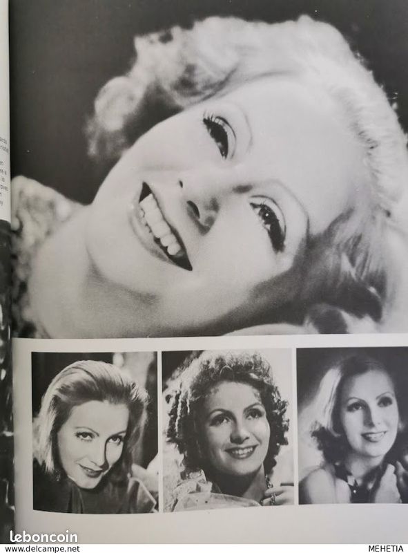 Cindy CRAWFORD - Greta GARBO - Marlène DIETRICH the Four FABULOUS FACES 1979 (image 6)