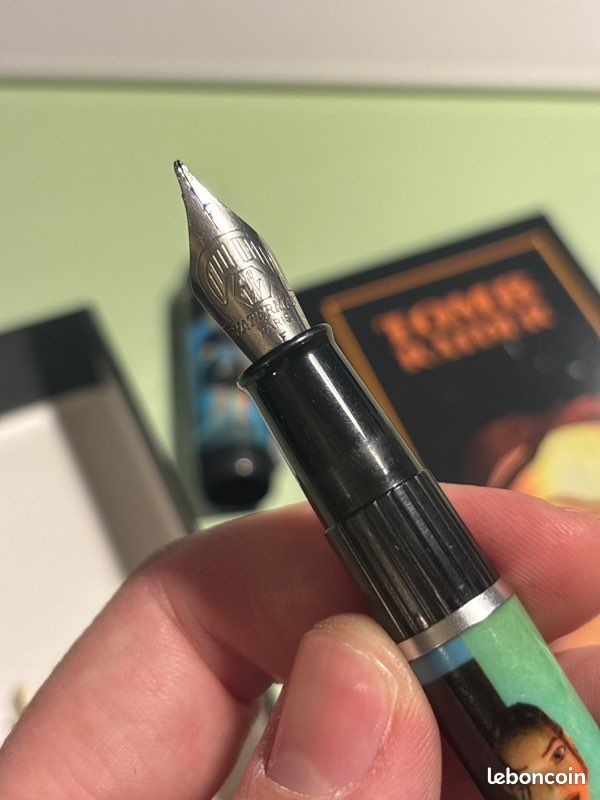 Tomb Raider Lara Croft - Waterman Paris - Stylo Plume collector + CD