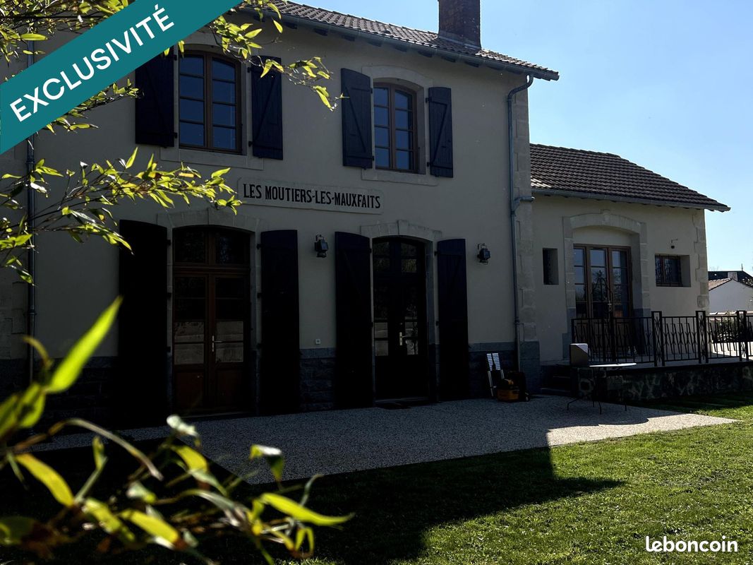 Maison 6 pièces 105 m² · à Moutiers-les-Mauxfaits · 105 m² · 335 000 €