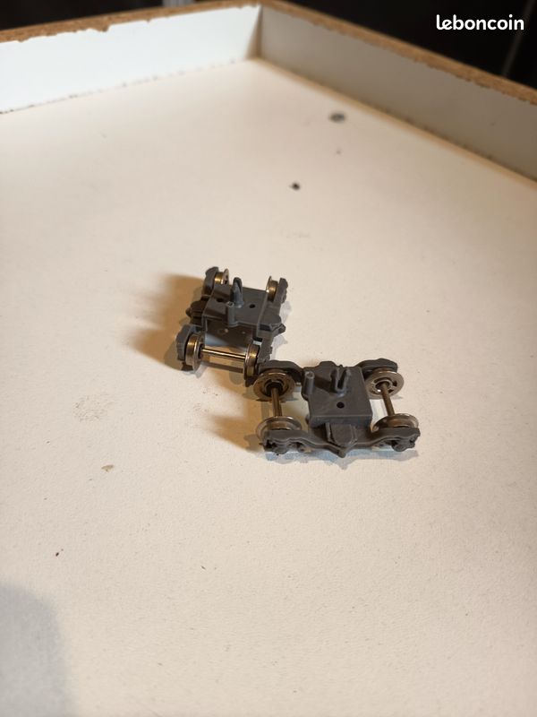 ❤️ Lot 2 bogies RTG jouef ho (image 1)