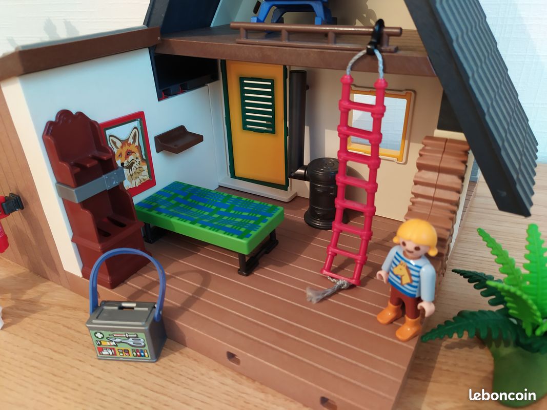 Jeu de construction - Maison forestière avec animaux - Playmobil