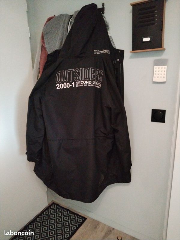 Grande veste longue imperméable TL (image 3)