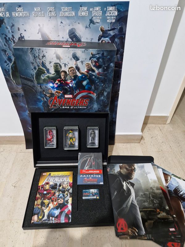 Coffret blu ray steelbook AVENGERS L ERE D ULTRON - DVD - Films