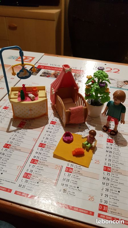 Chambre bébé playmobil (image 1)