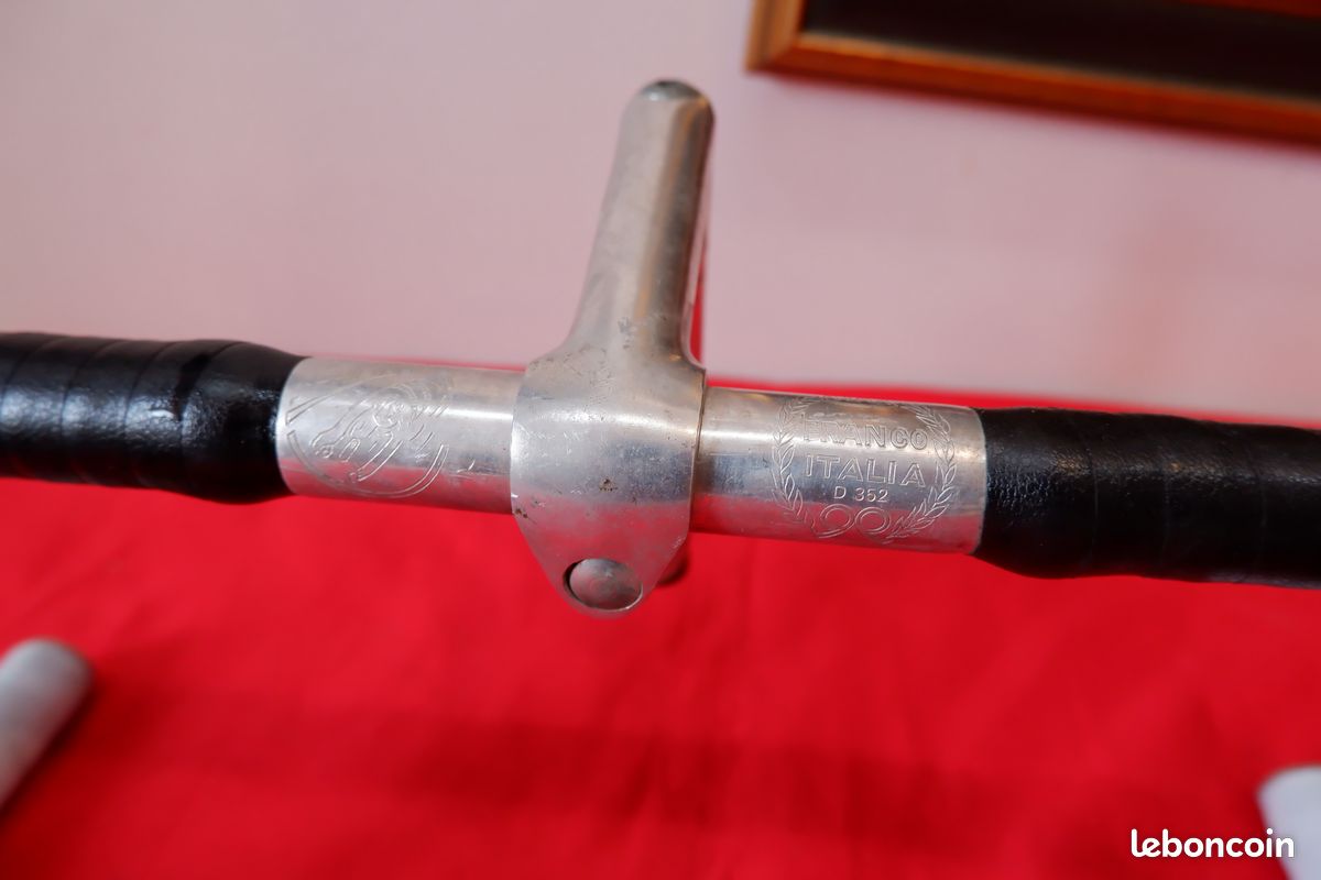 Guidon Et Potence Atax Philippe - Alu - Pour Vélo Course Vintage - Franco Italia