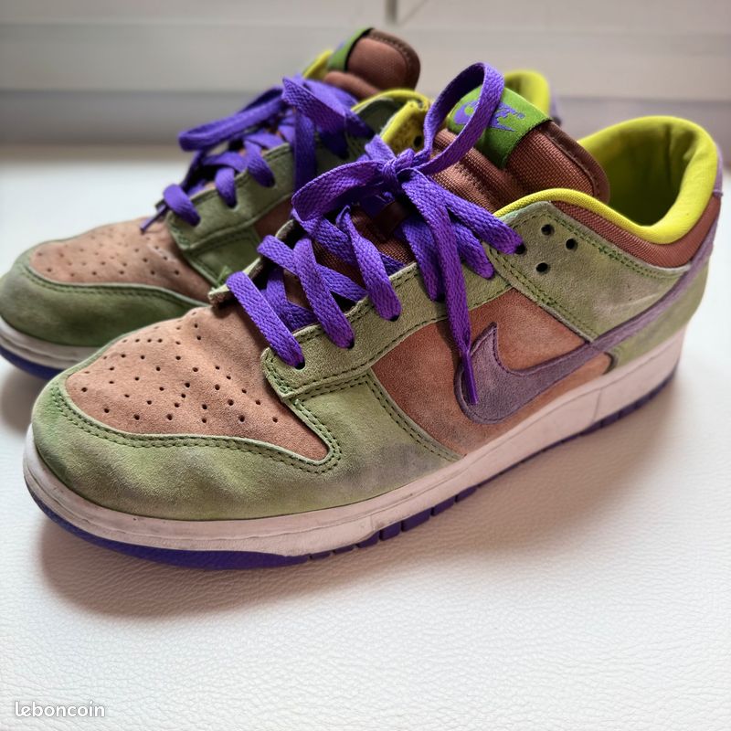Nike Dunk 44 (vert/violet) (image 2)