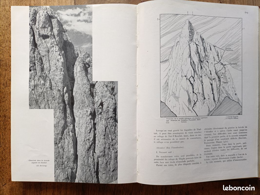 (alpinisme, pyrénéisme, spéléologie, Samivel) La MONTAGNE, revue du Club alpin français. Année 1936 complète, reliée (image 15)