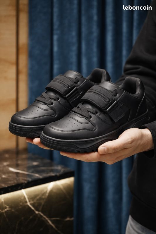 Chaussures Hommes élégantes Noires Complicite Taille 40 - Modèle GS4040, Neuf Avec Emballage, étiquetées 160€