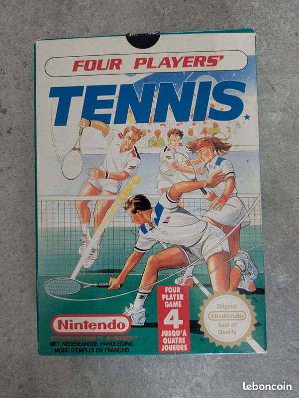 Four Player's Tennis - Nintendo Nes - Complet (image 2)