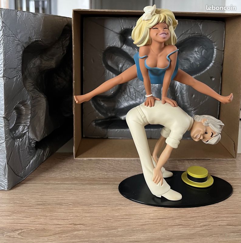Leblon Delienne - Sculpture Colobe Tiredaile - Spécial 20 ee anniv