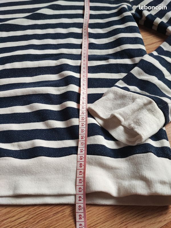 Marinière Comptoir des Cotonniers – 98% Coton – Taille S (image 7)