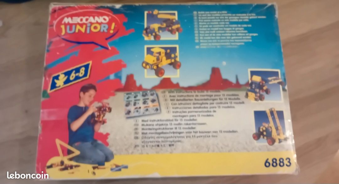 Meccano Junior – Mallette Niveau Débutant (neuf, complet) - Jeux & Jouets