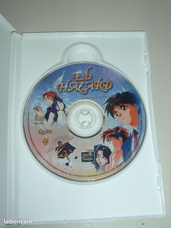 Coffret de 5 DVD El Hazard Le Monde Alternatif (image 14)