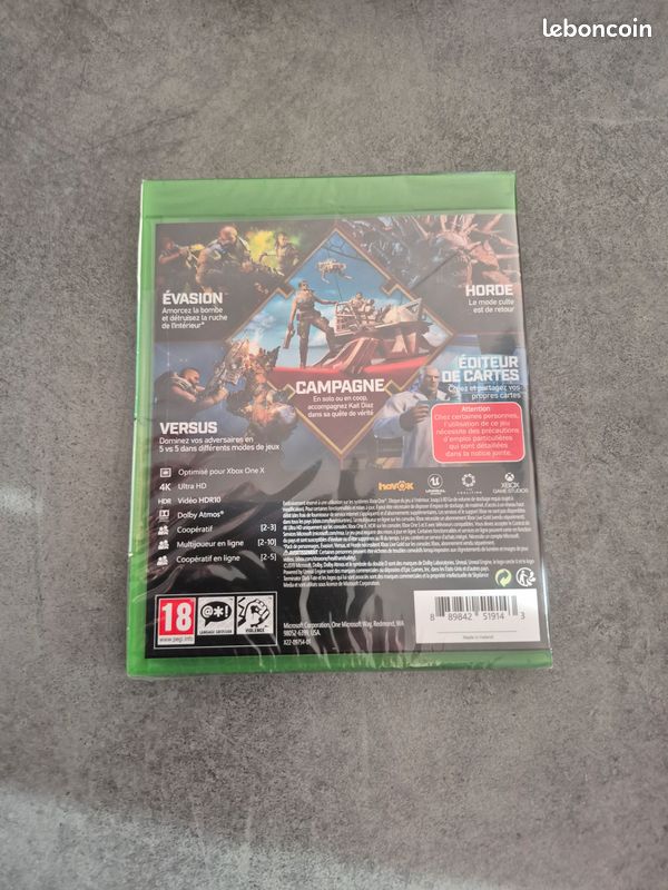 PLAYERUNKNOWN'S BATTLEGROUNDS / MICROSOFT XBOX ONE / NEUF SOUS BLISTER
