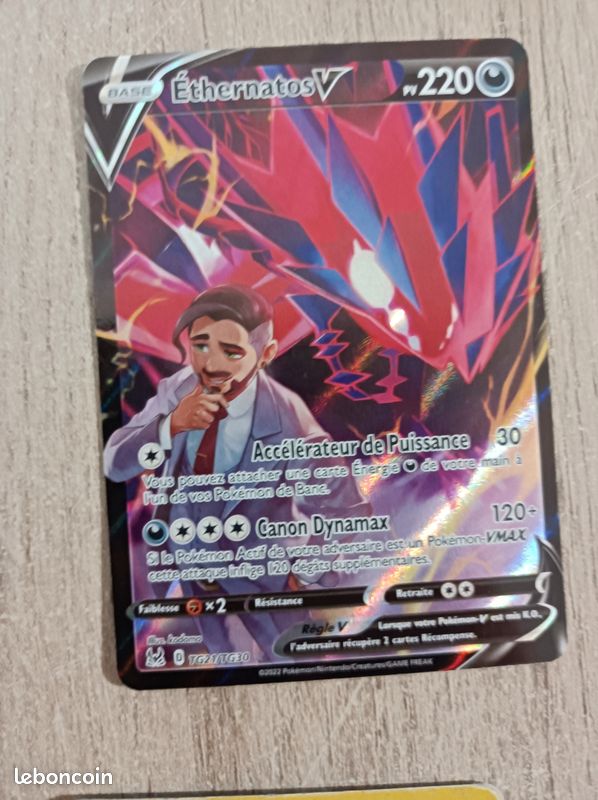 4 cartes pokemon+ une pochette de protection (image 5)
