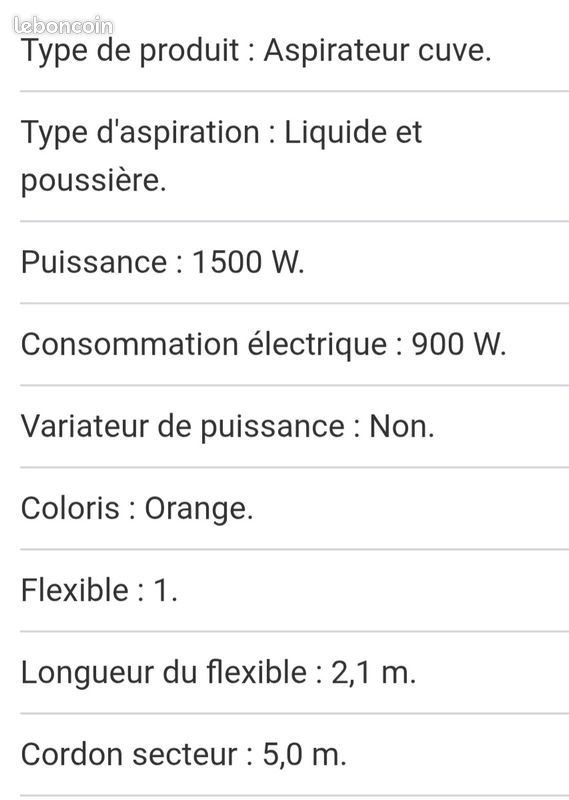 Aspirateur eau & poussière EWT CS3 / 20L (image 7)
