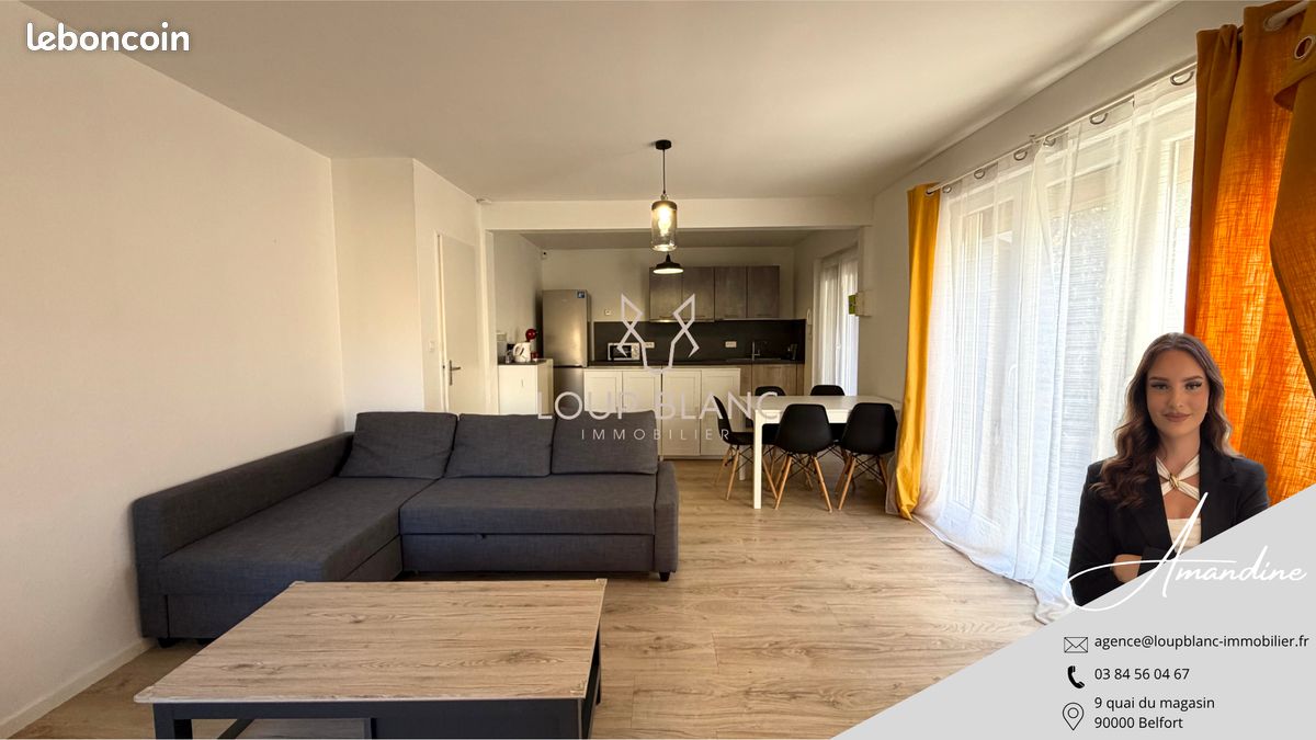 Appartement 2 pièces 60 m² · à Belfort · 60 m² · 800 €/mois