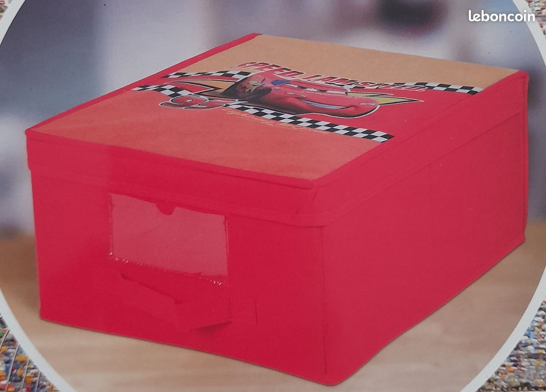 "Cars" - 1 boite de rangement & 1 nasse (image 2)