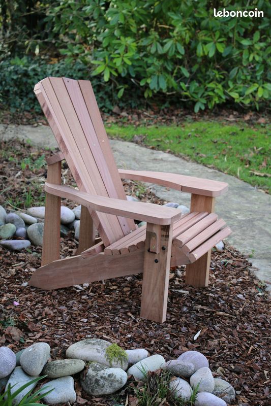FAUTEUIL CANADIEN TERRASSE dit ADIRONDACK pour ENFANT (image 1)