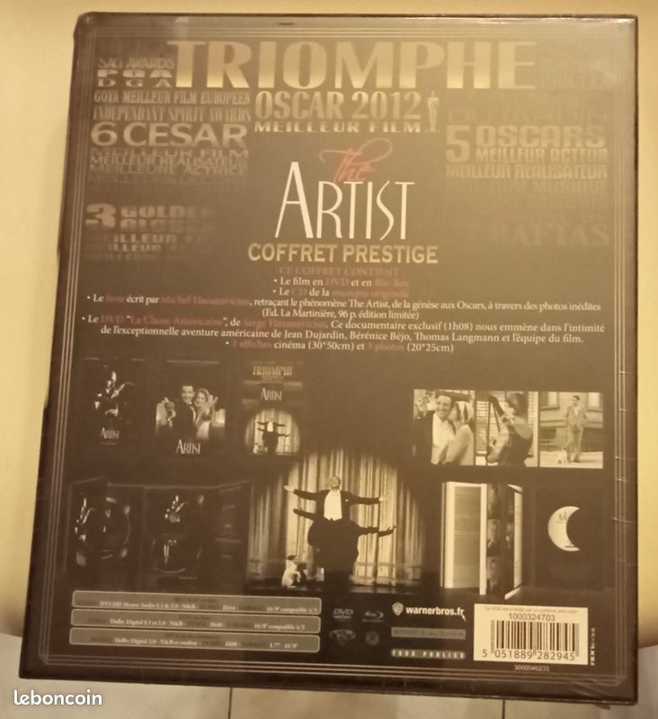 The Artist - Edition Prestige À Tirage Limité ( Coffret dvd ) (image 2)