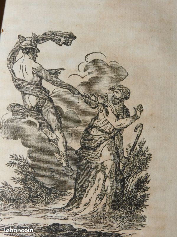 Lettres a émilie sur la mythologie c-a demoustier 6 tomes en 3 vol. Gravures 1817 vénus apollon etc (image 5)