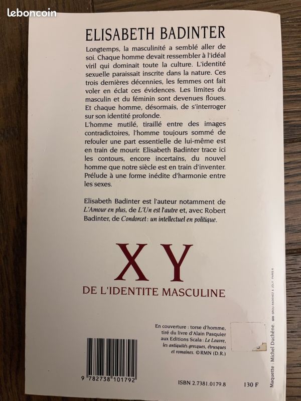 XY de l’identité masculine Elisabeth Badinter (image 2)