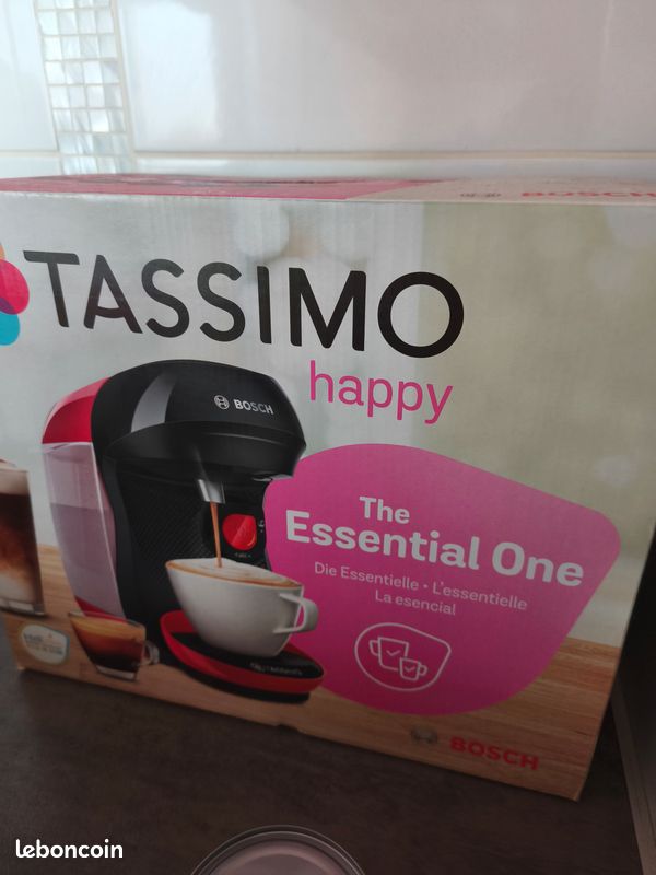Cafetière Bosch Tassimo HAPPY - Noire - Neuve + 3 Paquets De T Discs Offerts