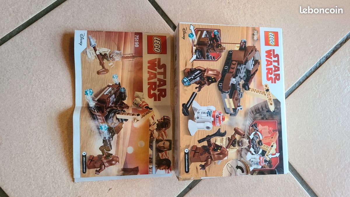 Lego star wars , boite vide et notice (image 1)