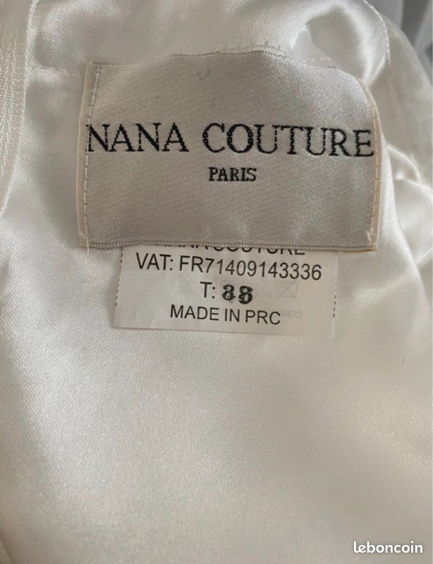 Robe de mariée ivoire satinée (image 13)