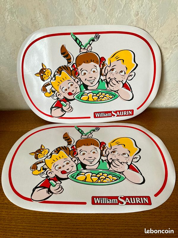 Sets de table William Saurin vintage 80’s (image 7)