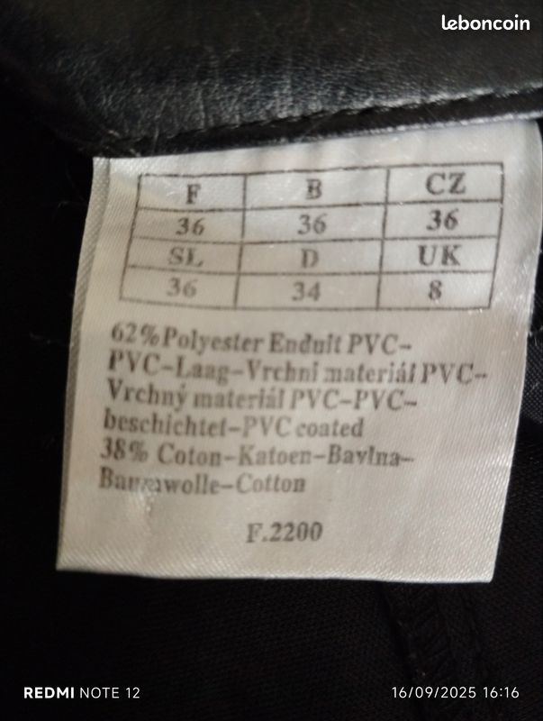 Pantalon noir (image 7)