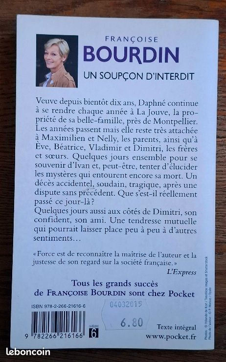 Françoise BOURDIN – Format POCHE - Tarif dégressif – LH94 (image 18)