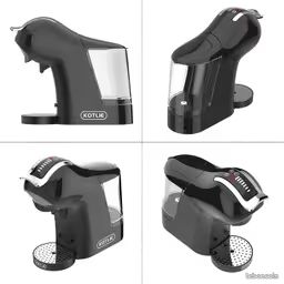 KOTLIE Machine à Café 4-en-1 19 Bars – Compatible NES/DG/Poudre/ESE 44 Mm – 800 Ml – Expresso Rapide & Compact