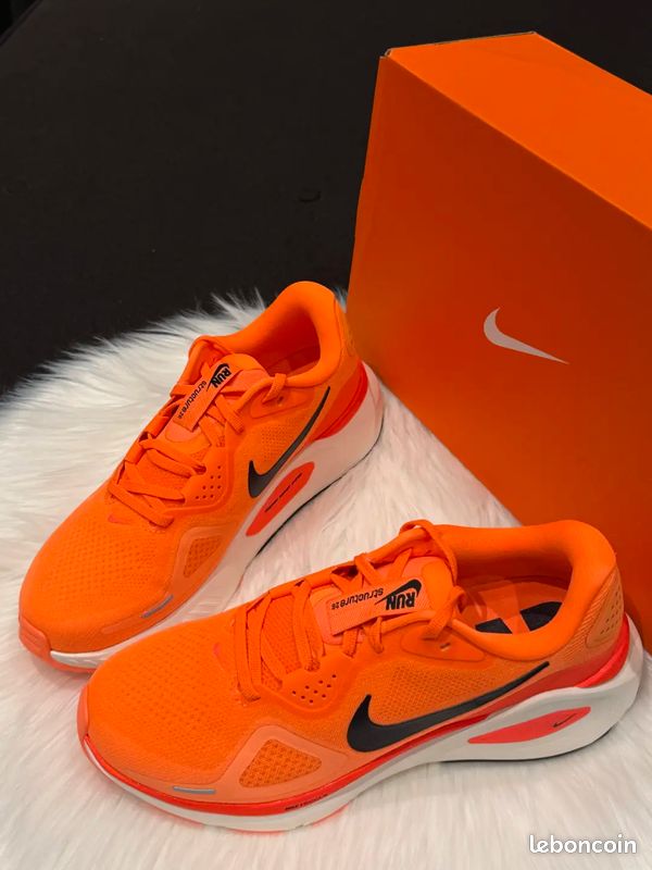 Orange Running Shoes Neon Orange Nike Sneakers Nike Men Orange - Main Image