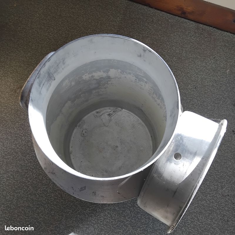 Pot à lait aluminium vintage très bon état (image 3)