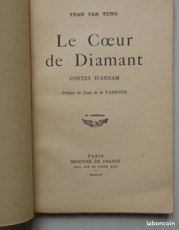 TRAN VAN TUNG. Le coeur de diamant. 1944 (image 3)