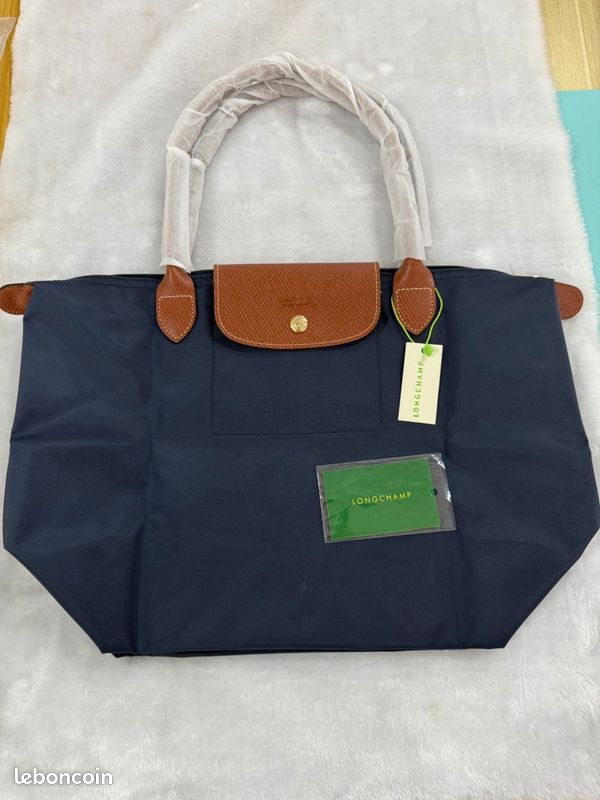 Le Pliage Large Sac Ã Main Longchamp Bleu Marine Sac Cabas