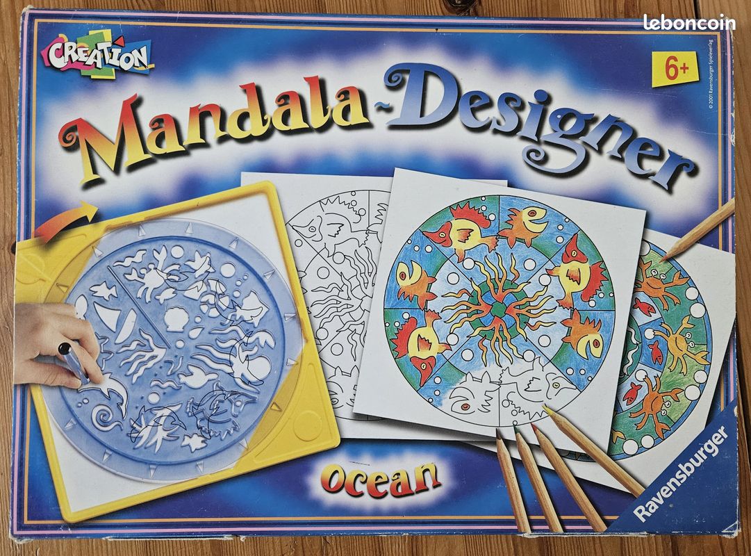 Jeu Coffret MANDALA CREATION RAVENSBURGER (image 1)