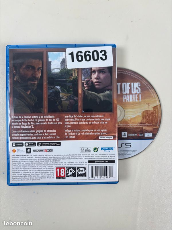 The Last Of Us Part I - Jeu PlayStation 5 #A16603 (image 2)