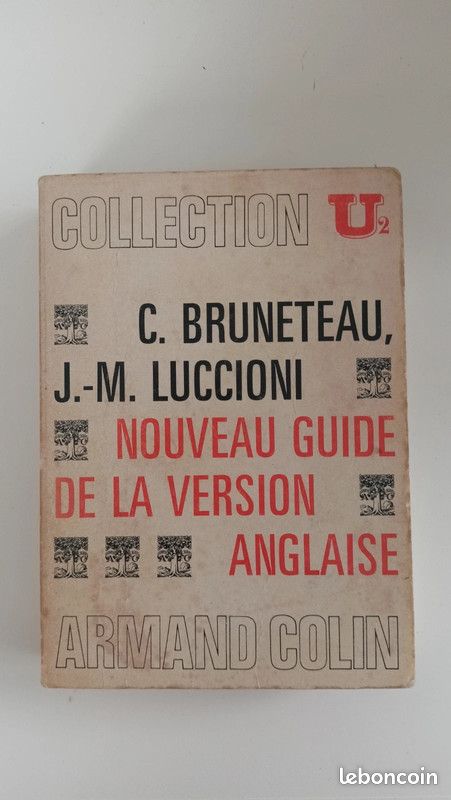 Livre nouveau guide de la version anglaise collection u (image 1)