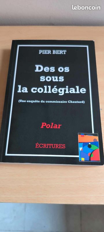 Livre des os sous la collegiale - pier bert tres bon etat (image 1)