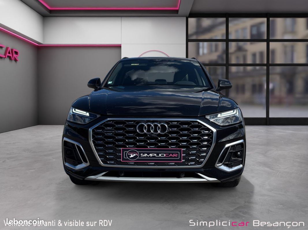 AUDI Q5 SPORTBACK 40 TDI 204 QUATTRO S LINE S TRONIC 204Ch Garantie 12 mois - Suivi Audi - Caméra de recul - ACC - Sièges Massant (image 4)