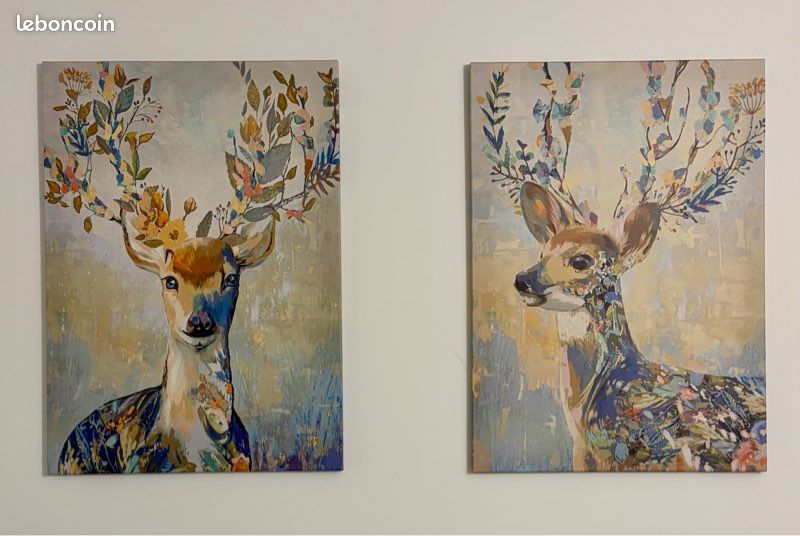 Tableaux décoratif Cerfs (image 1)
