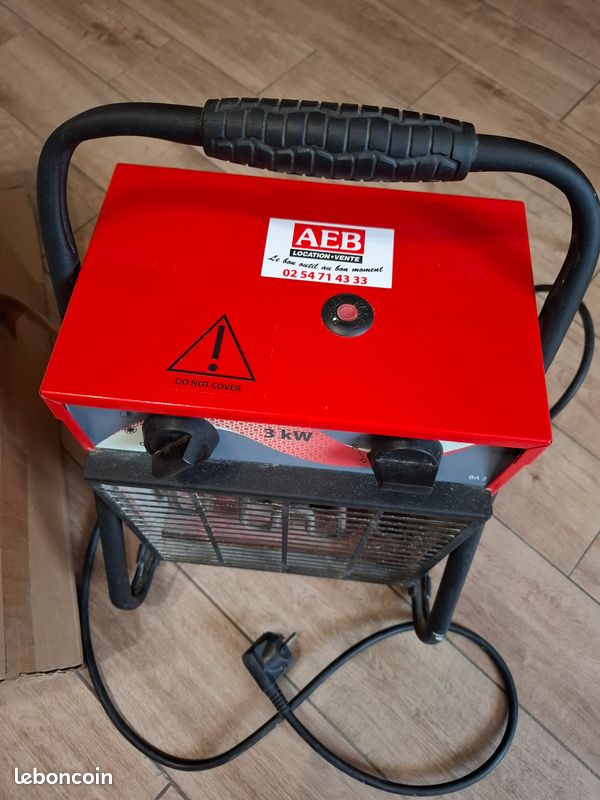 Chauffage de Chantier Professionnel Marque Pro THERMOBILE Modèle BA3 Totalement Neuf (image 3)