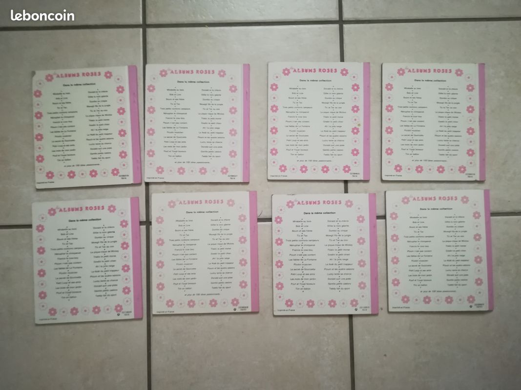 Collection "Albums roses" de 1978/1979 (image 2)
