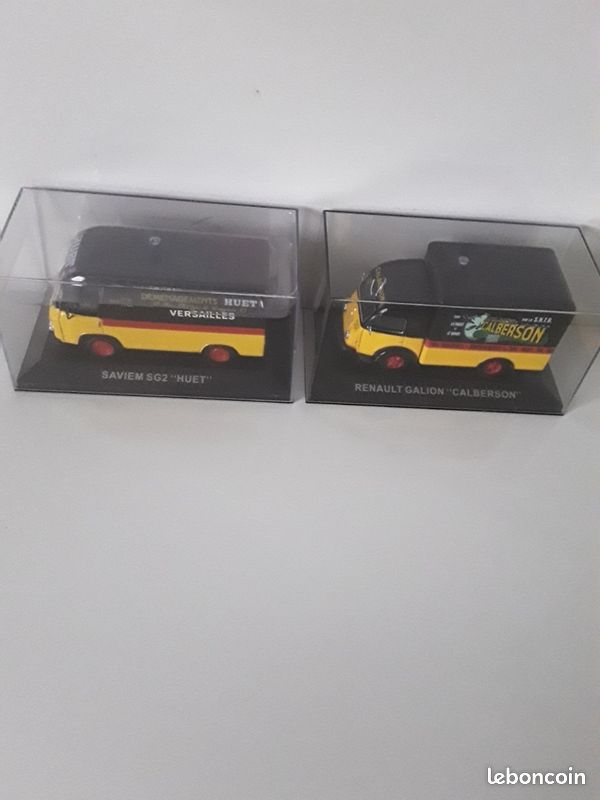 Diecast model cars Renault Galion 1/43 Norev 2.5t charbonnier avec