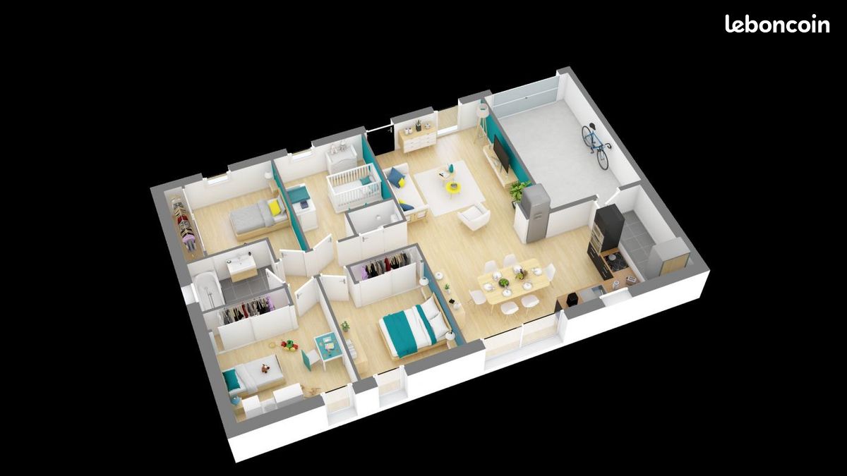 Maison 5 pièces 91 m² - Savigny-Lévescault 86800 (image 3)