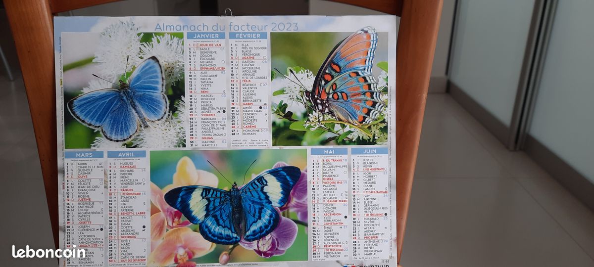 Calendrier postal (image 1)